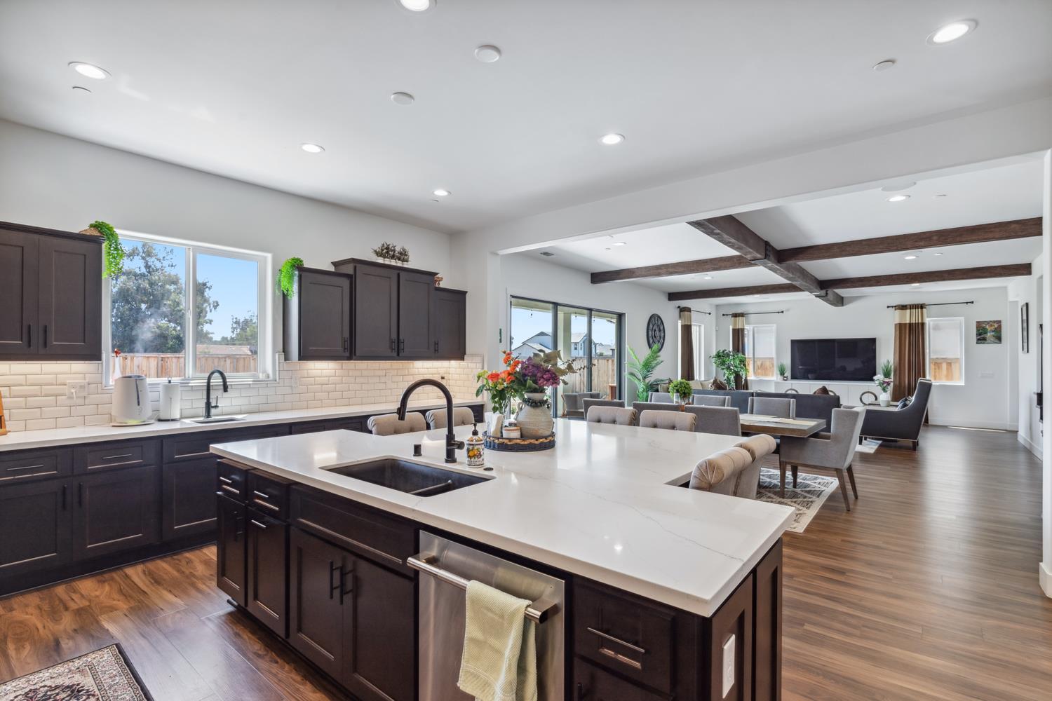 1765 North Renn Avenue Clovis, CA 93619 - Photo 22 of 50 a kitchen with lots of counter space and a sink