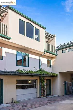 a front view of a house with balcony