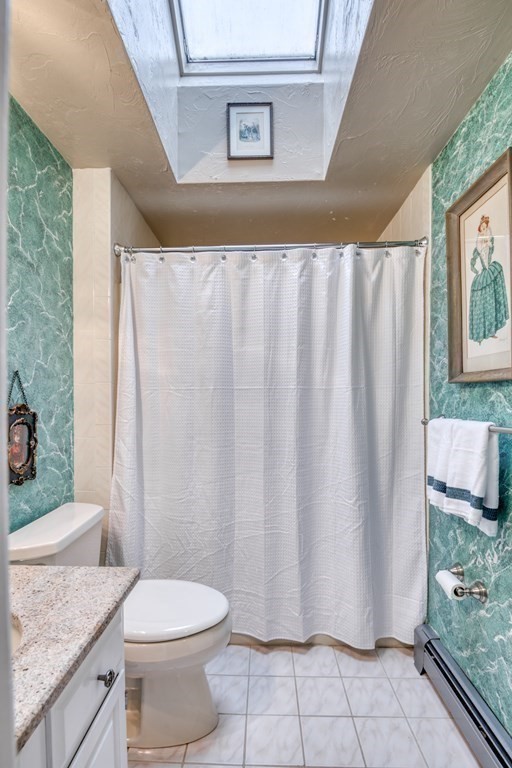 20 Clark Circle Hanover, MA 02339 - Photo 16 of 35 a bathroom with a granite countertop toilet and a sink