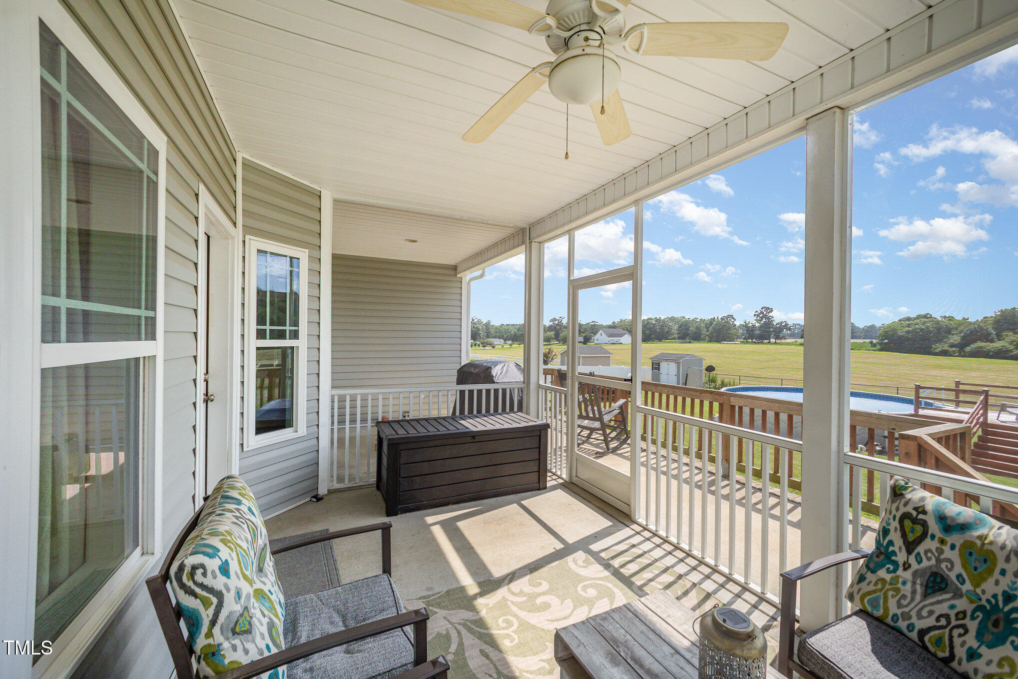 141 Vibernum View Four Oaks, NC 27524 - Photo 3 of 18 Back Screened in Porch
