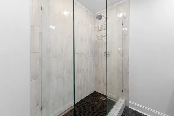 a view of a wrought iron fences in front of house