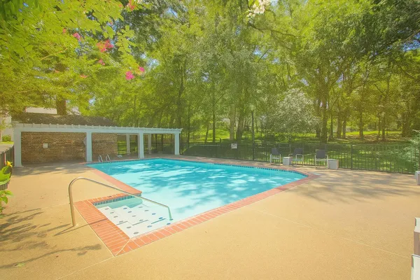 a view of street with houses