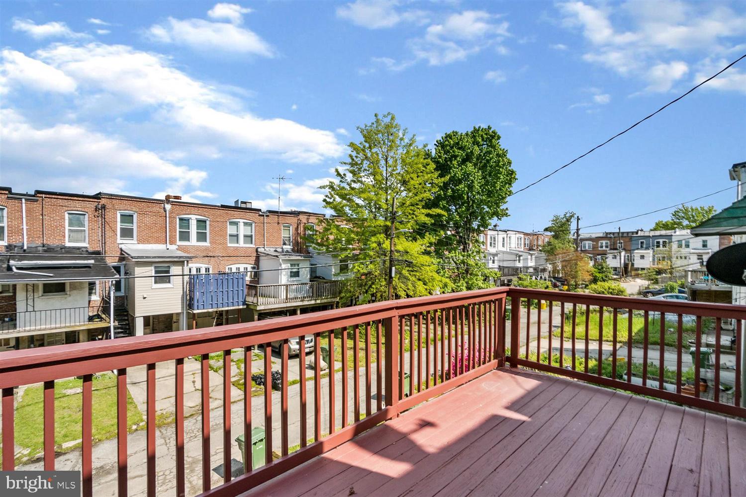 3627 Elkader Road Baltimore, MD 21218 - Photo 46 of 52 Rear Deck