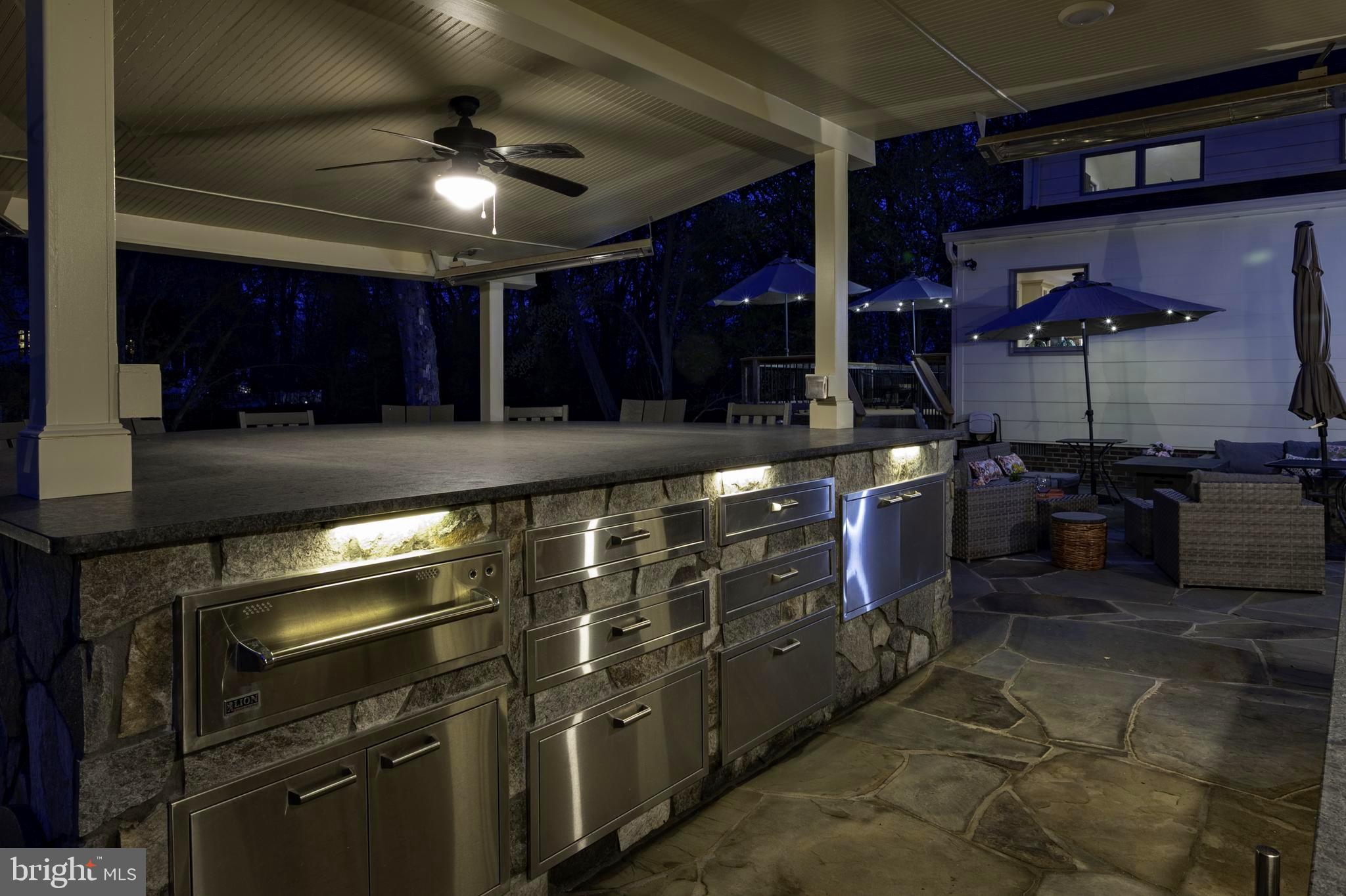 902 Emerald Drive Alexandria, VA 22308 - Photo 53 of 97 a kitchen with lots of counter top space