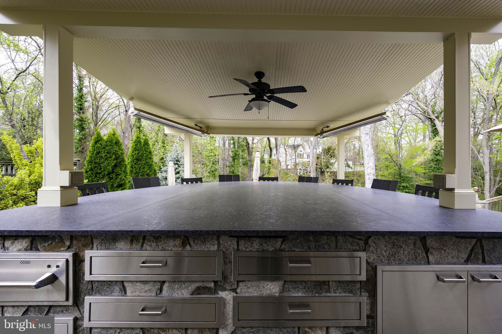 902 Emerald Drive Alexandria, VA 22308 - Photo 64 of 97 Outdoor kitchen perfect for entertaining