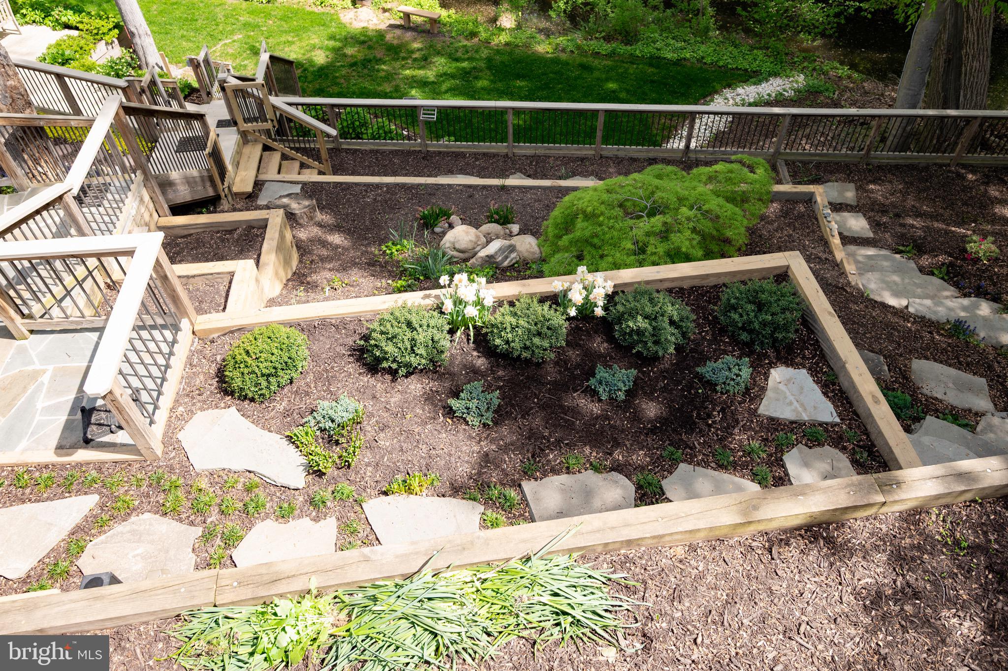 902 Emerald Drive Alexandria, VA 22308 - Photo 70 of 97 Tiered Garden Areas