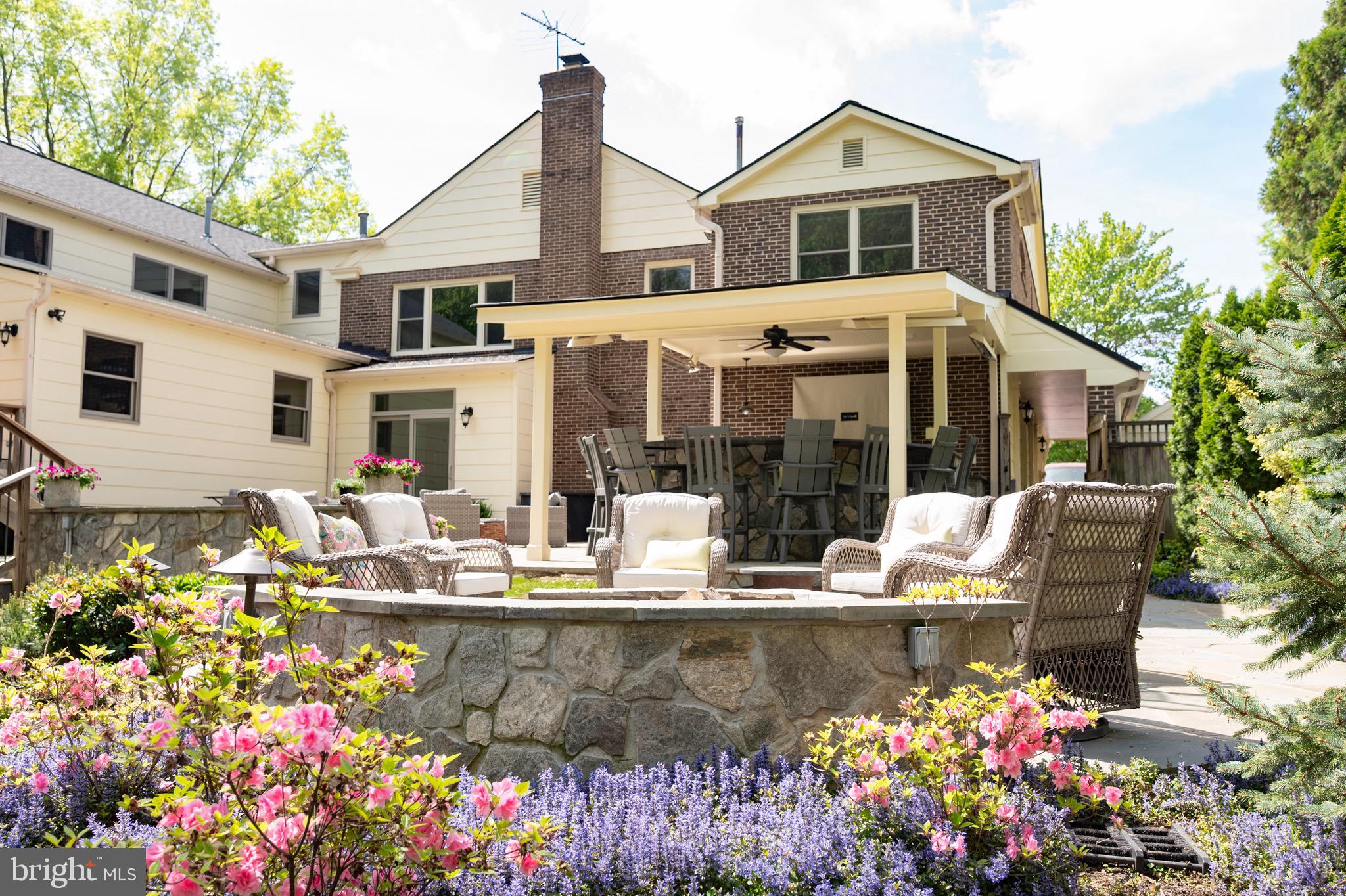 902 Emerald Drive Alexandria, VA 22308 - Photo 7 of 97 Gorgeous Rear View of Home