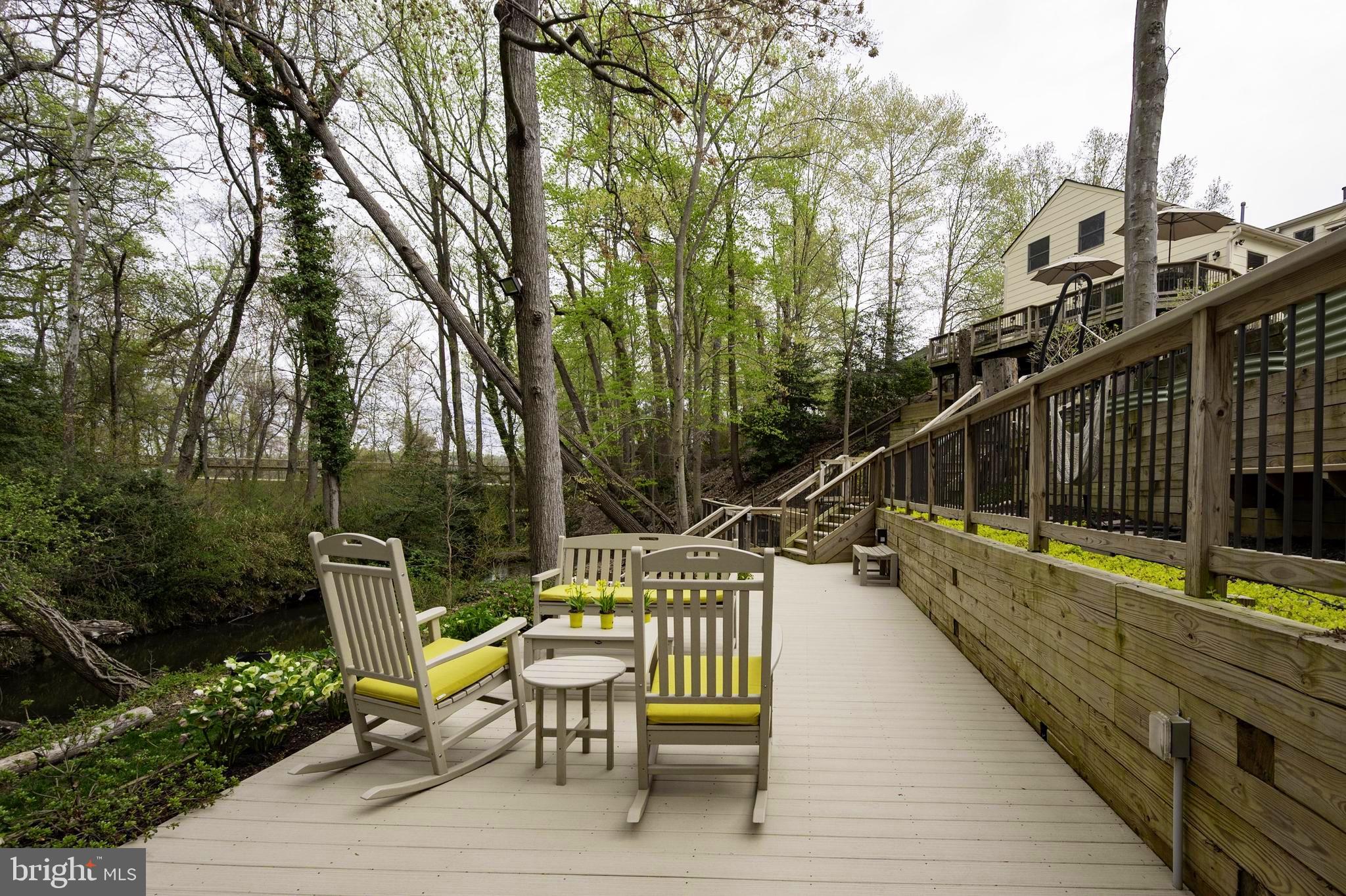 902 Emerald Drive Alexandria, VA 22308 - Photo 77 of 97 a view of a chairs and table on the wooden floor