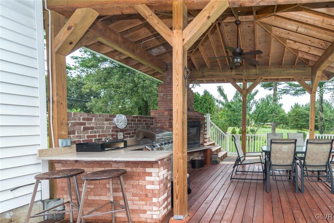 366 Evergreen Hollow Road Effort, PA 18330 - Photo 10 of 47 Outdoor Kitchen
