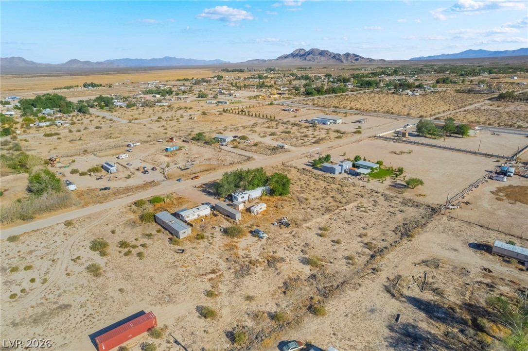 2350 Shawnee Street Sandy Valley, NV 89019 - Photo 24 of 38 Overview of rural landscape with a desert landscape and mountains