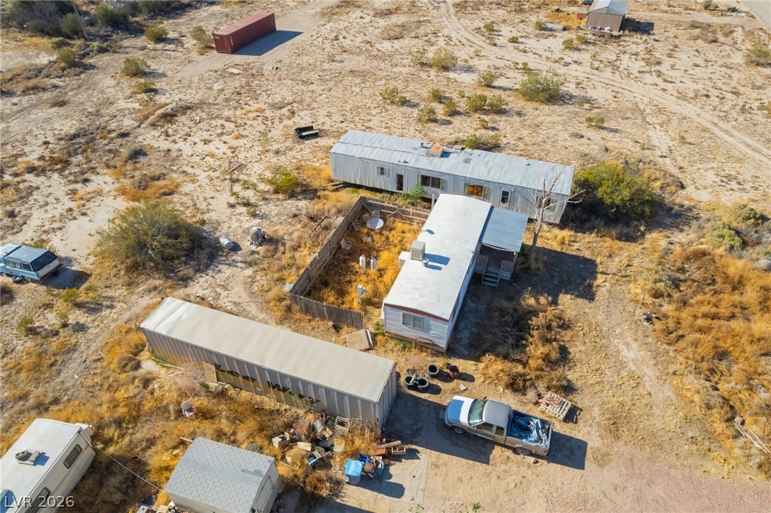 2350 Shawnee Street Sandy Valley, NV 89019 - Photo 29 of 38 View from above of property featuring a desert landscape