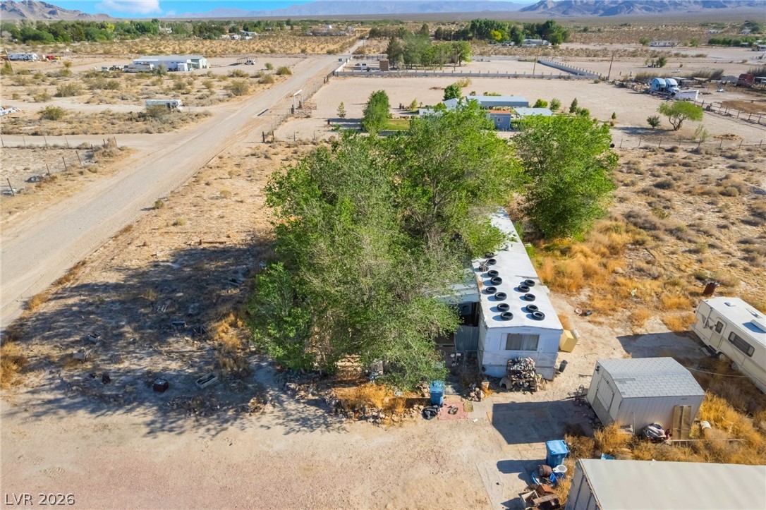 2350 Shawnee Street Sandy Valley, NV 89019 - Photo 9 of 38 Overview of rural landscape with mountains and a desert landscape