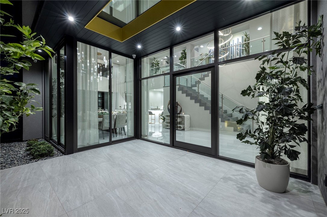 523 Overlook Rim Drive Henderson, NV 89012 - Photo 3 of 50 Courtyard of Residence 3 Model Home