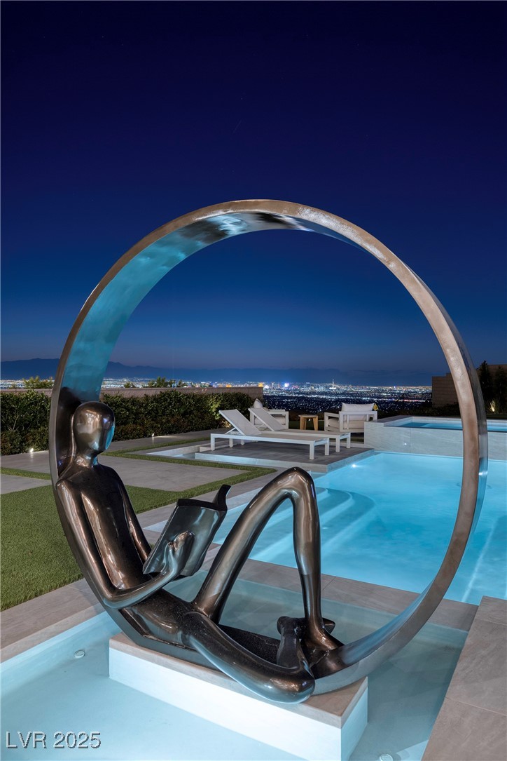 523 Overlook Rim Drive Henderson, NV 89012 - Photo 38 of 50 Pool at Residence 3 Model Home