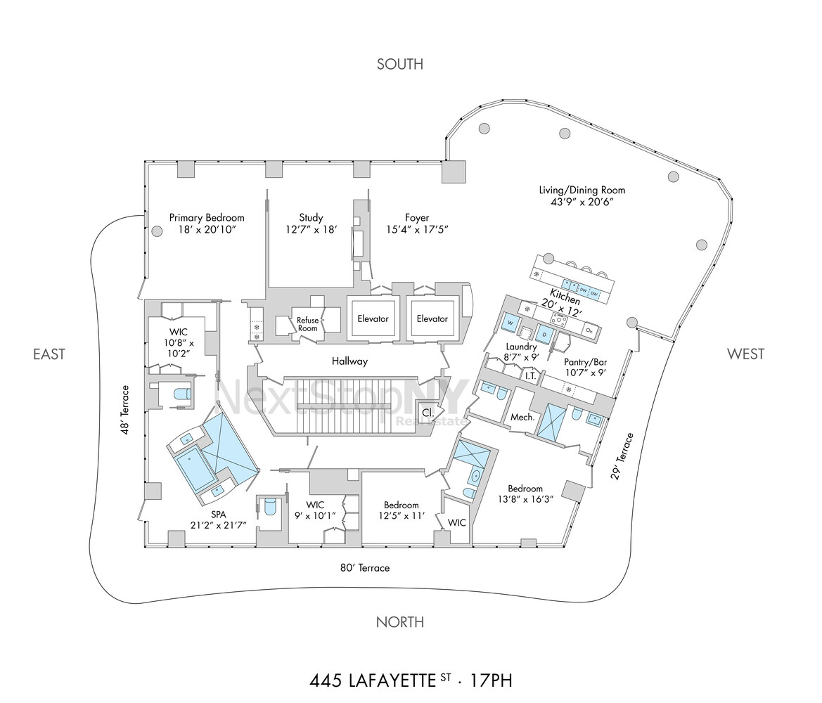 445 Lafayette Street, Unit PH17 Manhattan, NY 10003 - Photo 12 of 12 unknown