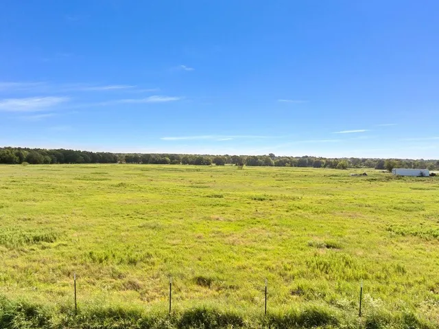 a view of an ocean and beach