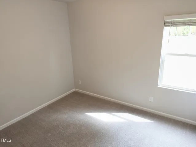 a view of a small space with window