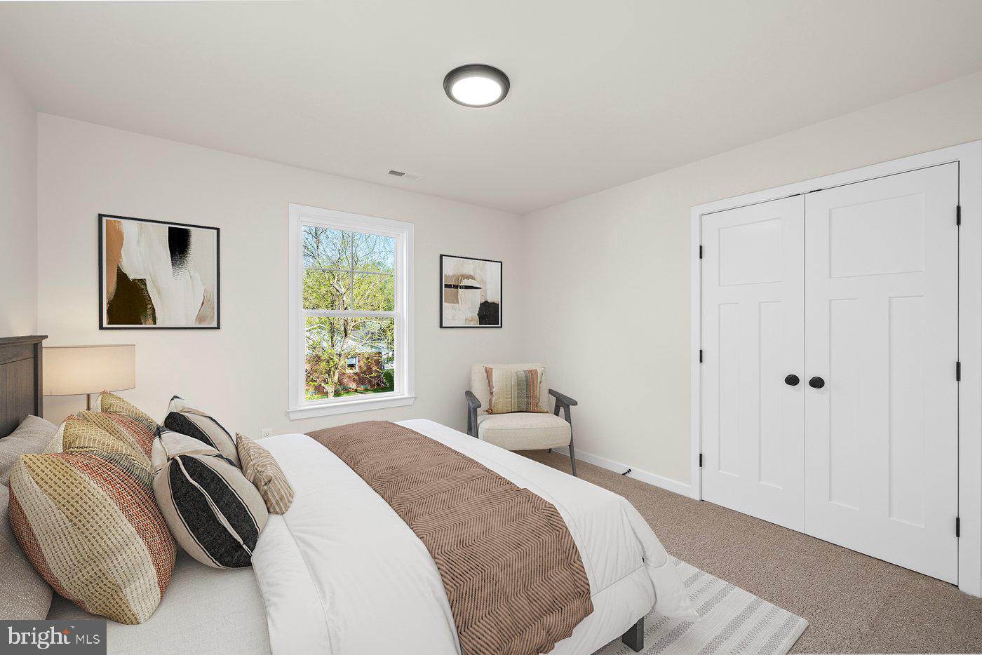 165 Bend Farm Road Fredericksburg, VA 22408 - Photo 6 of 51 a bedroom with a bed and a window