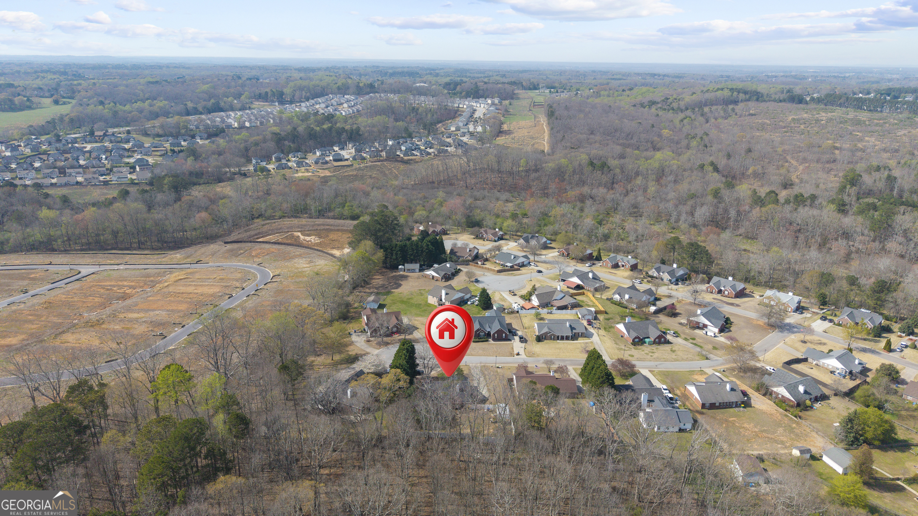 460 Flyway Lane Winder, GA 30680 - Photo 31 of 32 a view of city and mountain