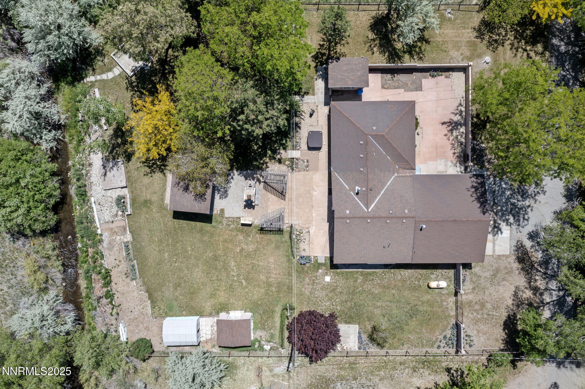 17860 South Virginia Street Reno, NV 89521 - Photo 46 of 46 an aerial view of residential houses with outdoor space