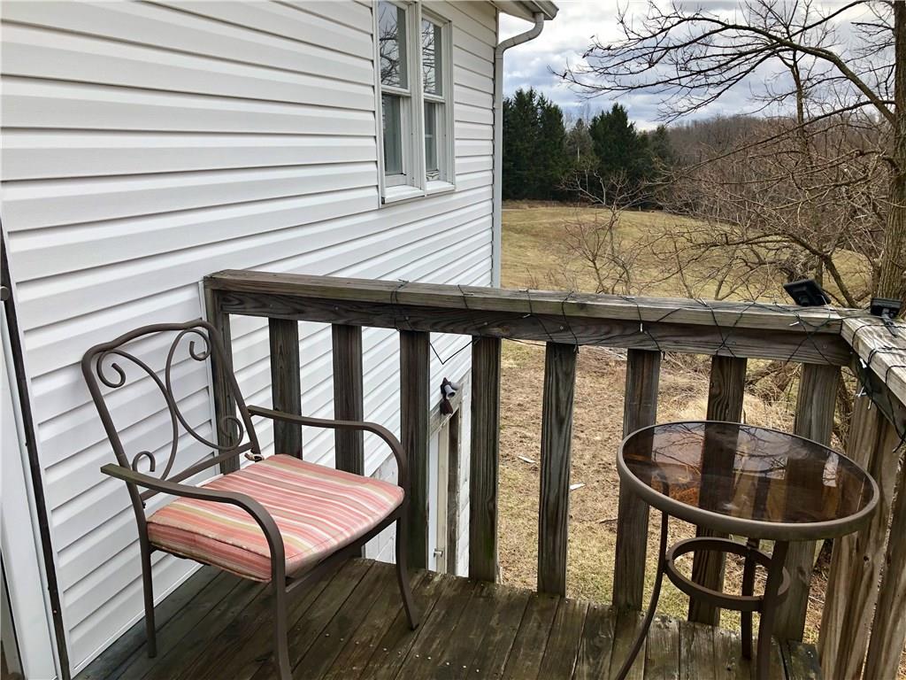 775 Beacom Drive Beaver, PA 15009 - Photo 7 of 15 Another view from the Private Master Deck facing toward the driveway.
