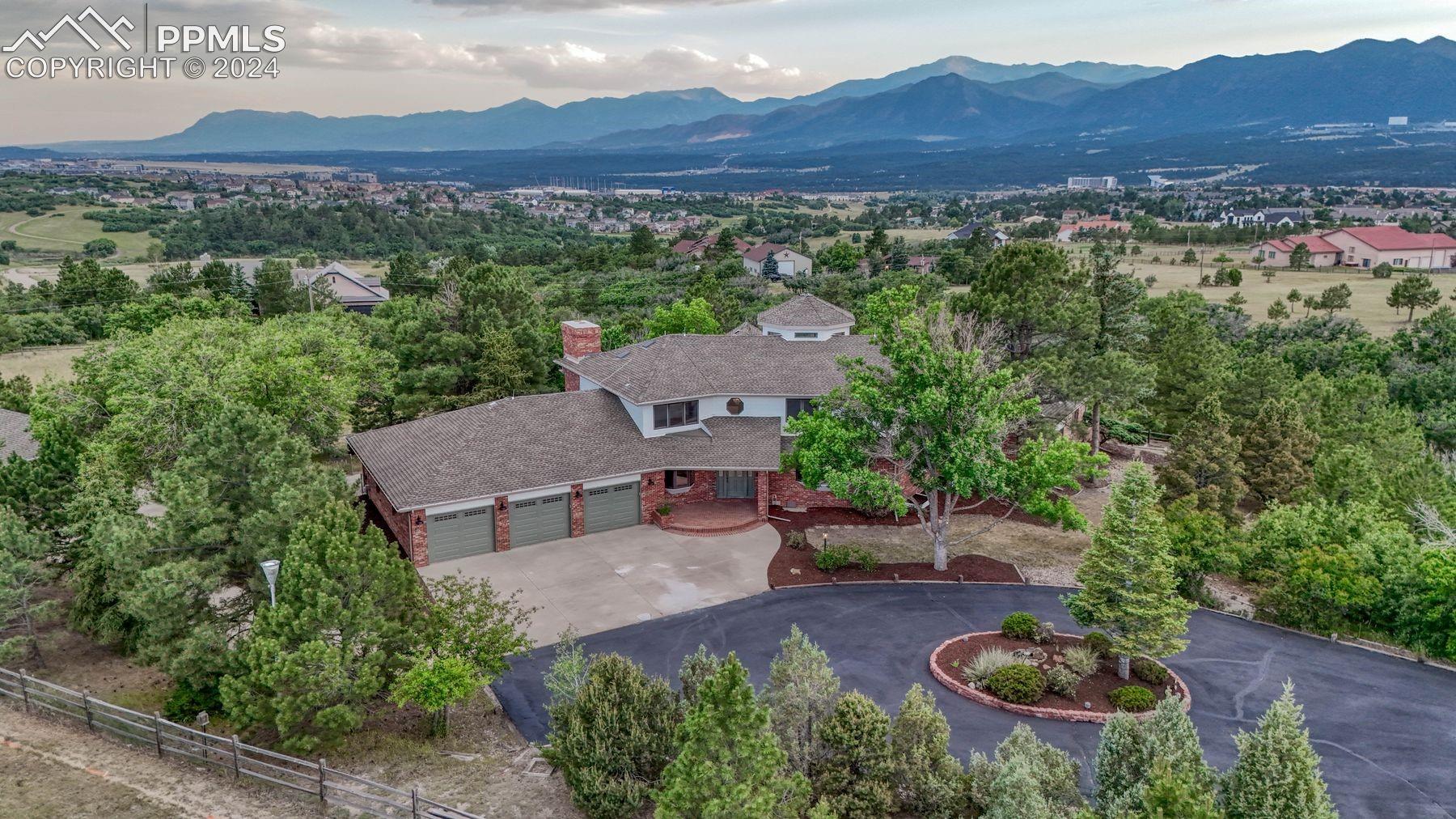 14645 Sterling Road Colorado Springs, CO 80921 - Photo 1 of 49 Birds eye view of this sprawling property in Sun Hills