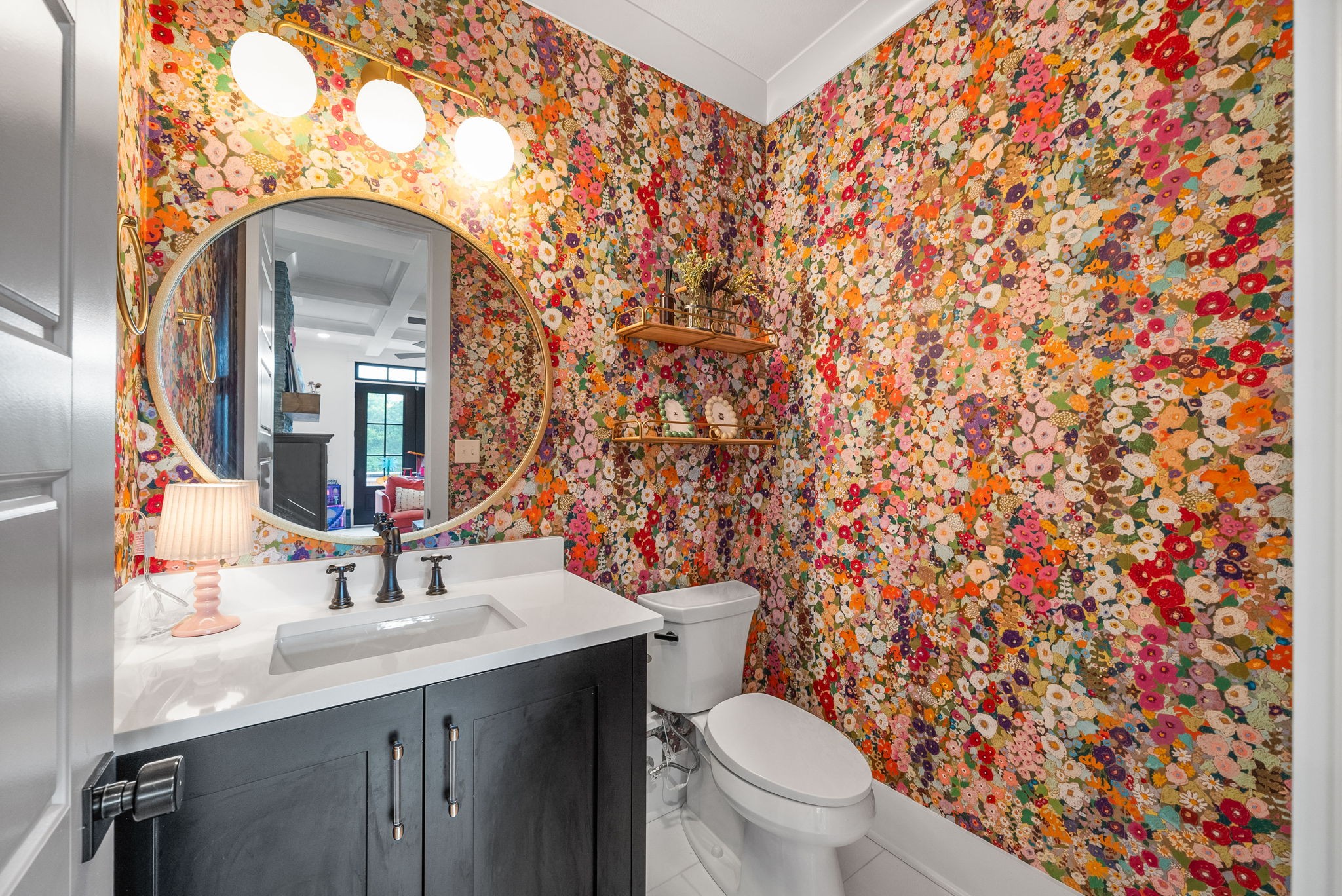 2480 Jarrell Ridge Road Clarksville, TN 37043 - Photo 15 of 69 a bathroom with a sink and a mirror
