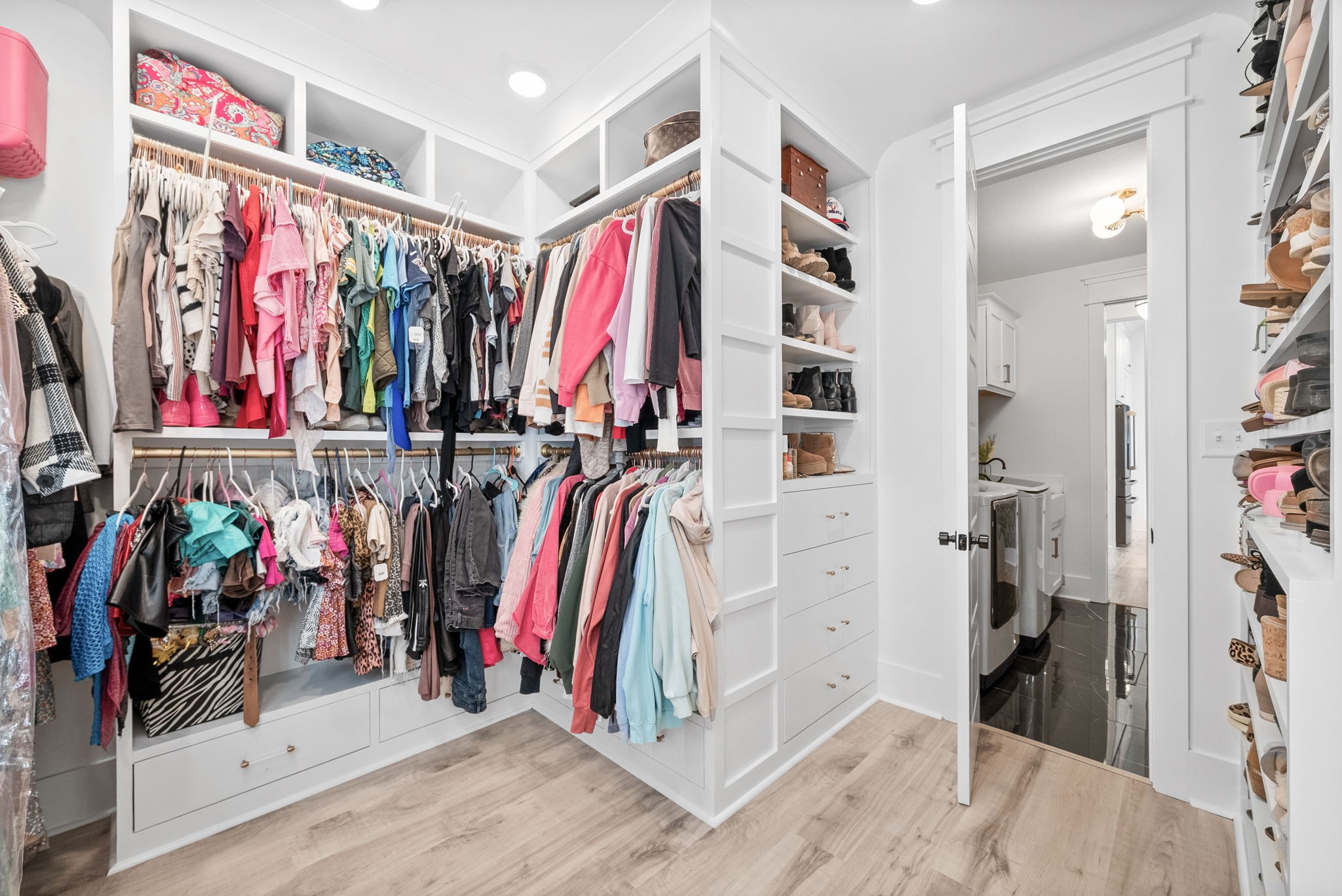 2480 Jarrell Ridge Road Clarksville, TN 37043 - Photo 36 of 69 a view of walk in closet with clothes