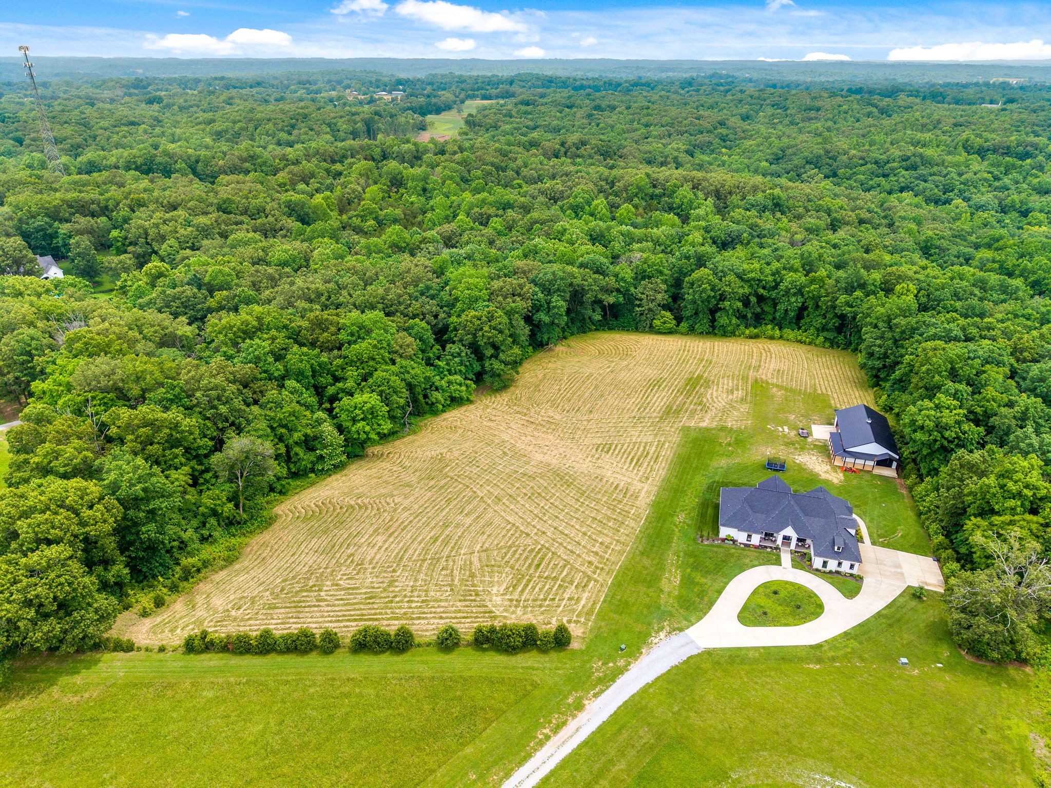 2480 Jarrell Ridge Road Clarksville, TN 37043 - Photo 67 of 69 a view of a big yard with potted plants