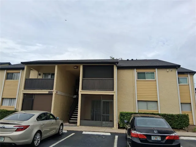 a car parked in front of a house