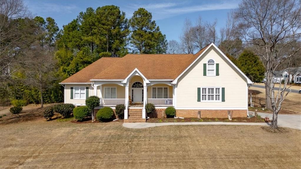 203 Valley Brook Drive Rome, GA 30161 - Photo 1 of 1 a view of a house with a yard and large trees