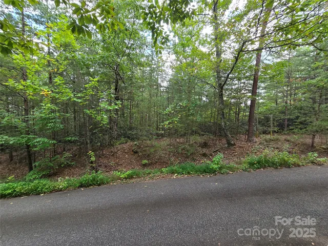 a green field with trees in the background