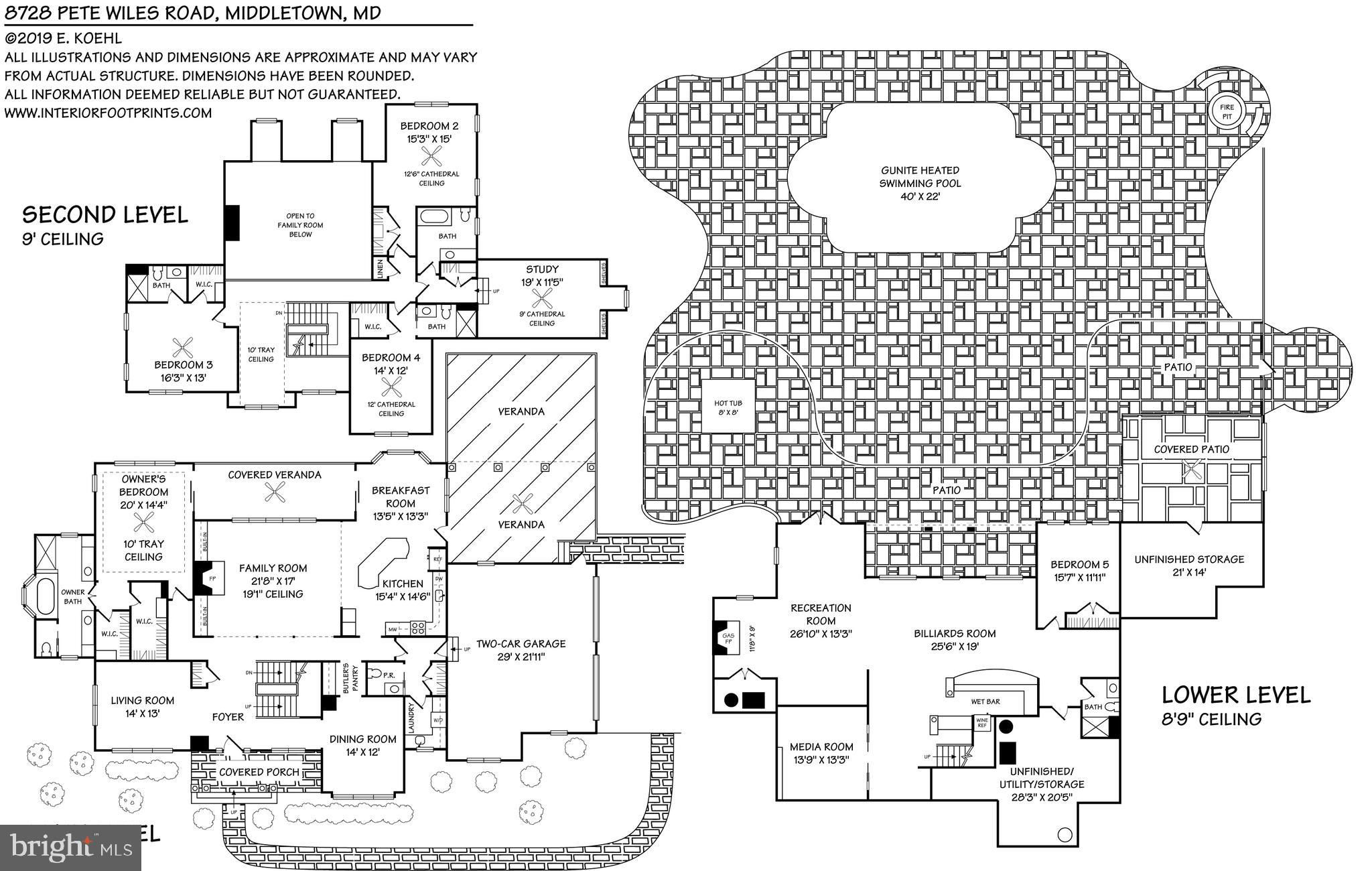 8728 Pete Wiles Road Middletown, MD 21769 - Photo 47 of 47 DETAILED FLOOR PLANS & EXTERIOR FEATURES