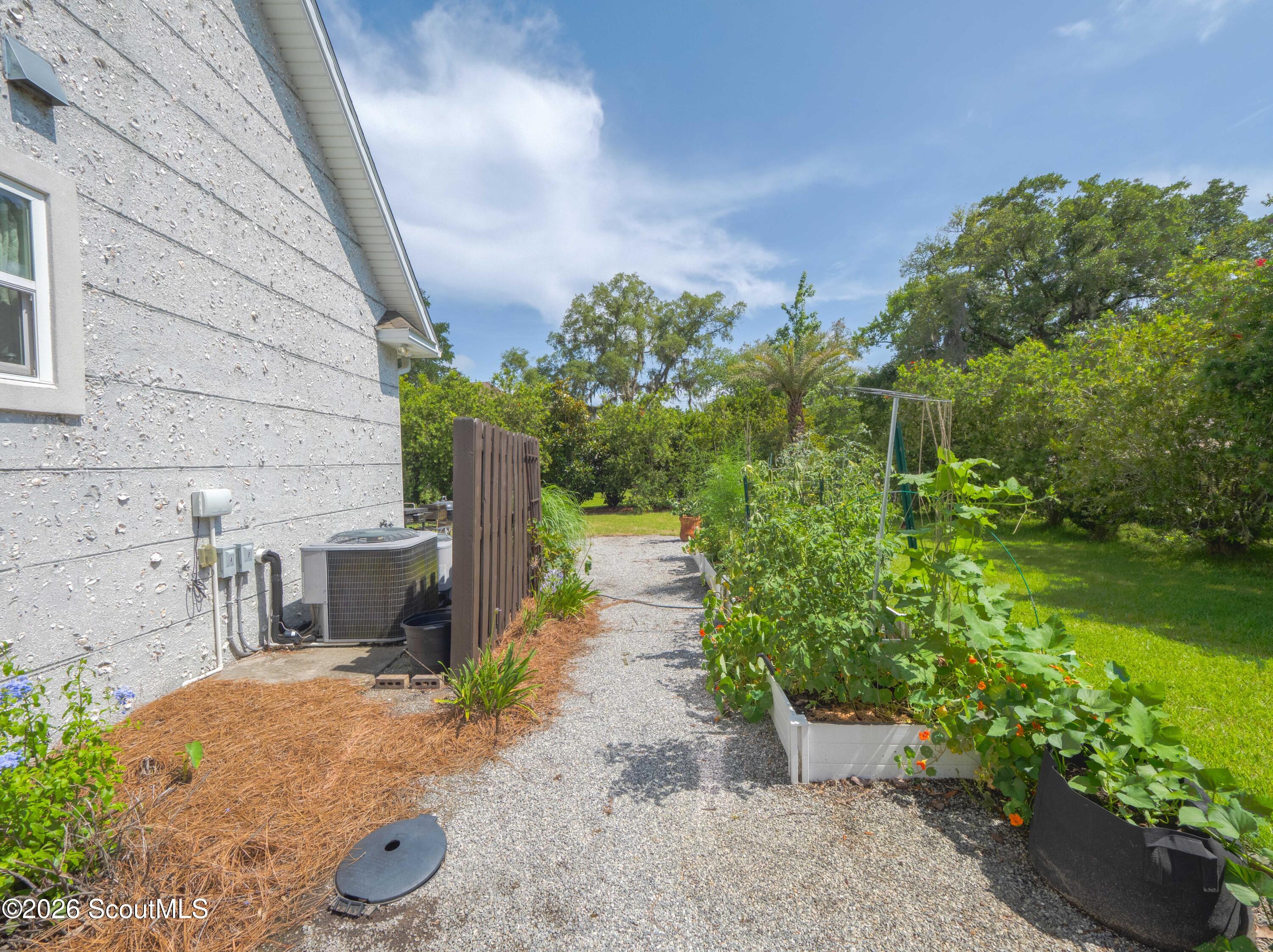 79 Manatee Court Waverly, GA 31565 - Photo 51 of 56 Backyard garden area