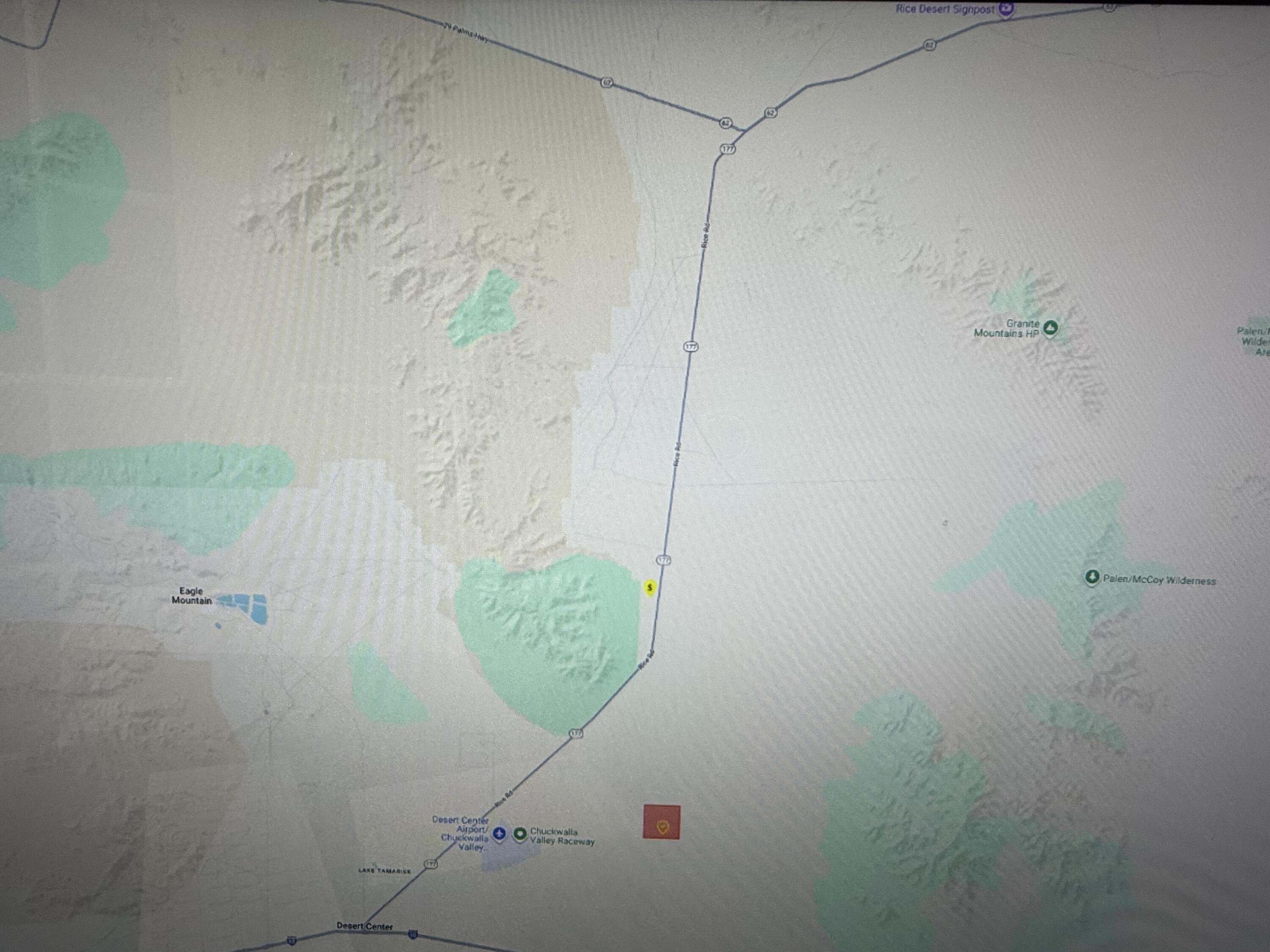 0 Rice Road Desert Center, CA 92239 - Photo 5 of 8 a bathroom with a shower and a plant