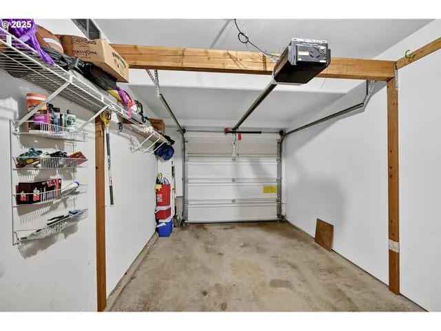 a view of storage and utility room