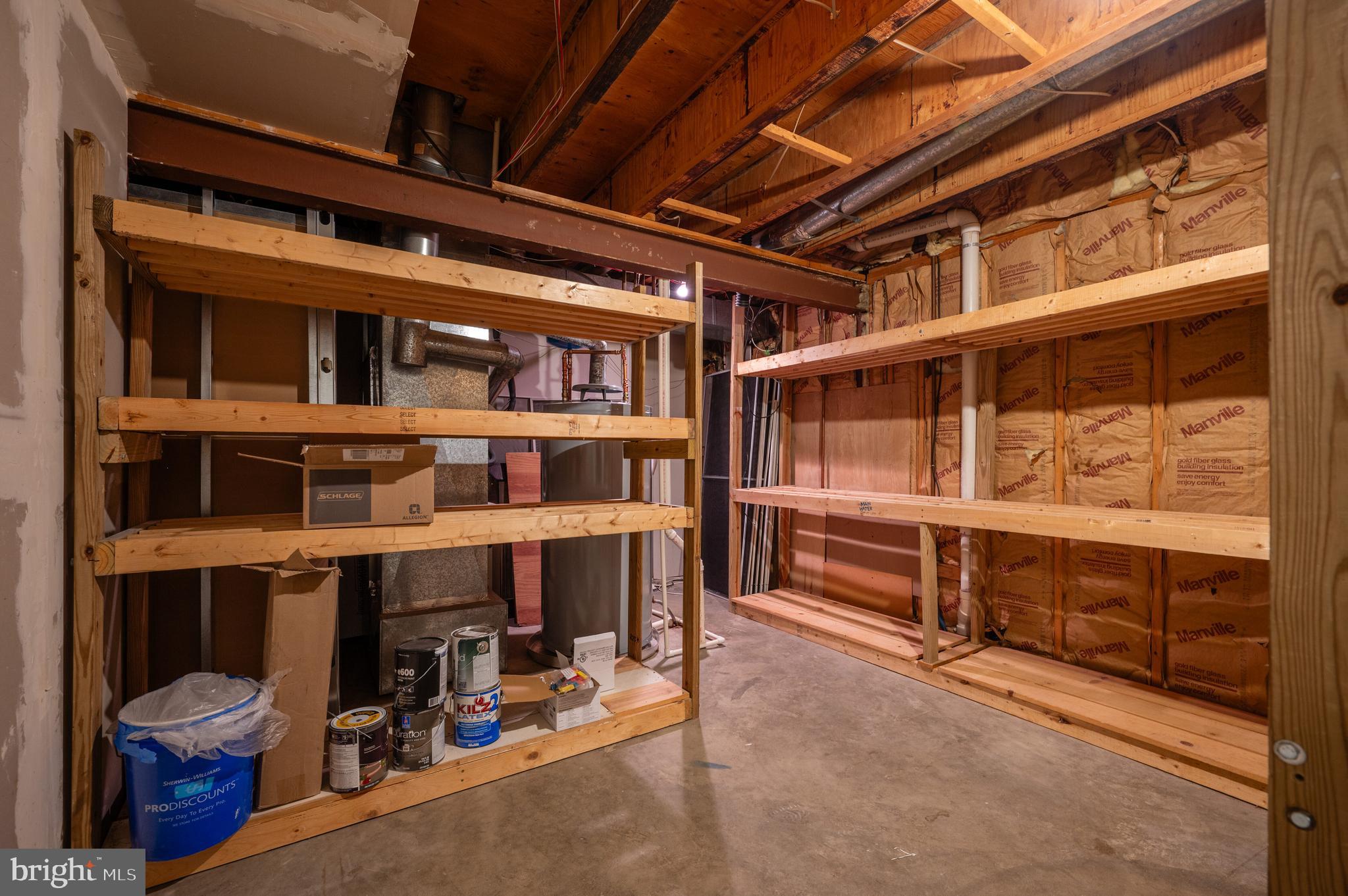 8701 Middleford Drive Springfield, VA 22153 - Photo 41 of 55 Basement storage