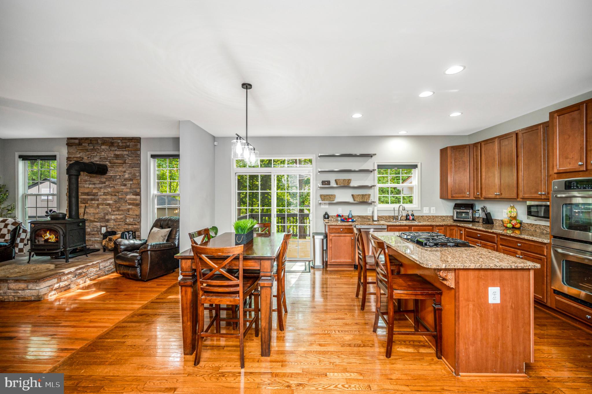 239 Toluca Road Stafford, VA 22556 - Photo 34 of 75 Inviting kitchen with warm wood tones.
