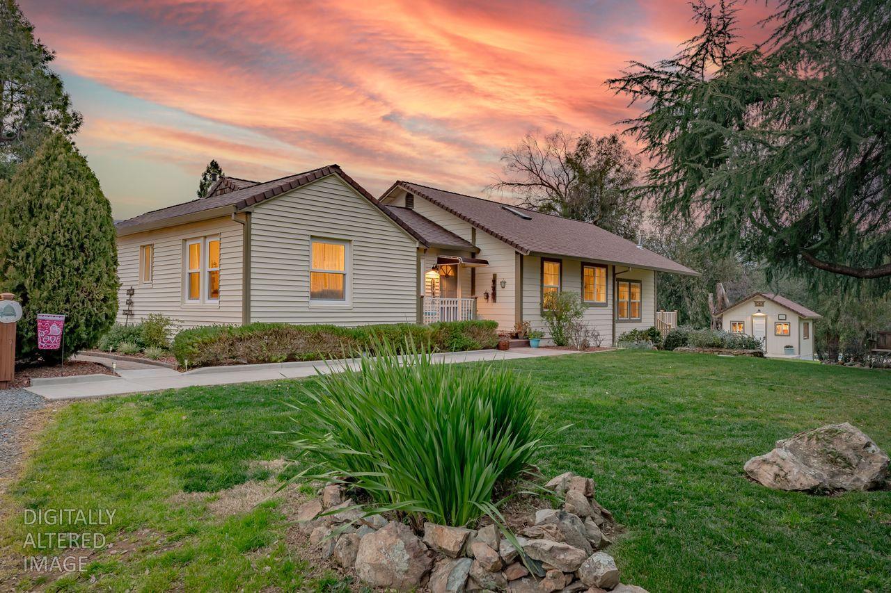 3740 Bell Road Auburn, CA 95602 - Photo 3 of 65 a view of a house with backyard and sitting area