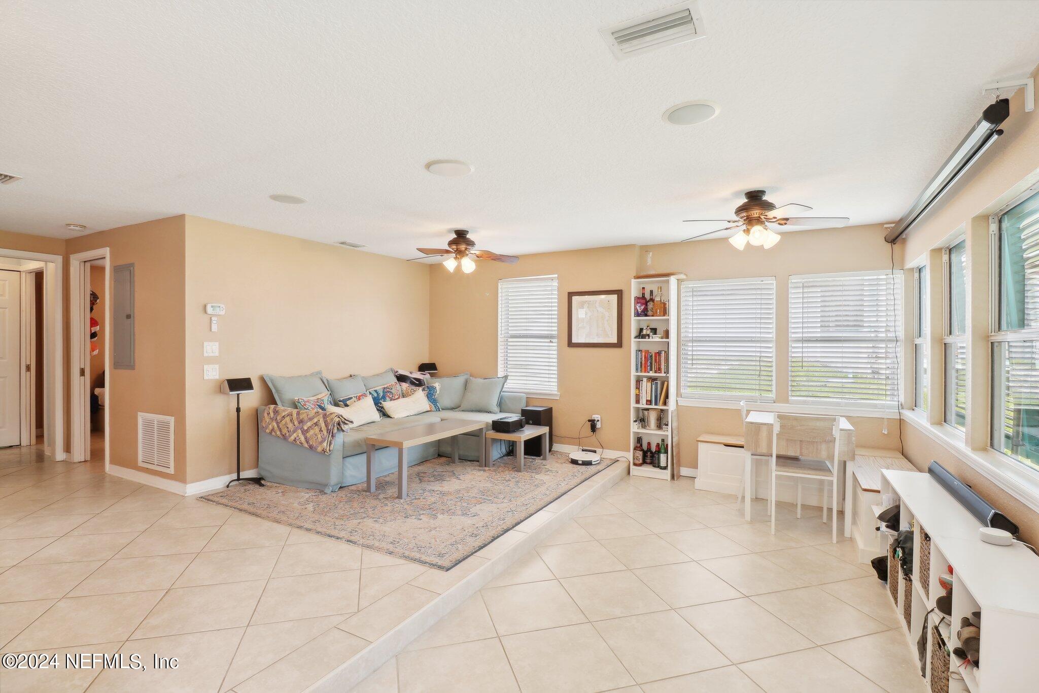 2870 Adams Road St. Augustine, FL 32092 - Photo 15 of 31 a living room with furniture and large windows