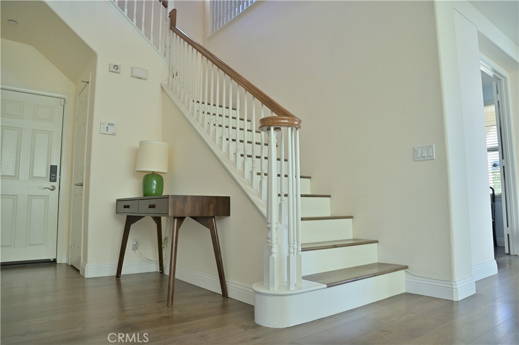7112 Acorn Place Rancho Cucamonga, CA 91739 - Photo 15 of 40 a view of entryway with wooden floor