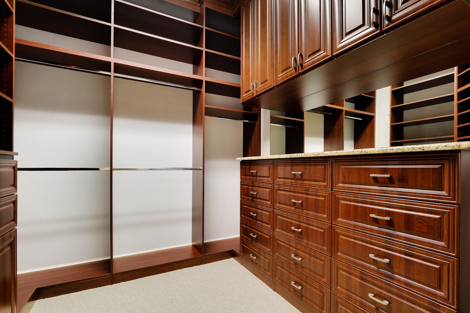 17746 Lake Azure Way Boca Raton, FL 33496 - Photo 17 of 50 a view of a closet area with wooden floor