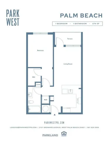 $2,260 | 2121 Broward Avenue, Unit 303, West Palm Beach, FL 33407