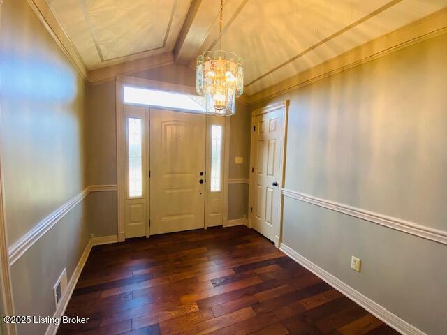 Lovely Hardwood Foyer