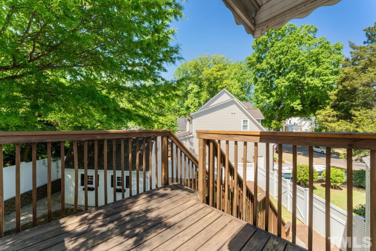 1955 Bernard Street Raleigh, NC 27608 - Photo 24 of 42 a view of wooden deck
