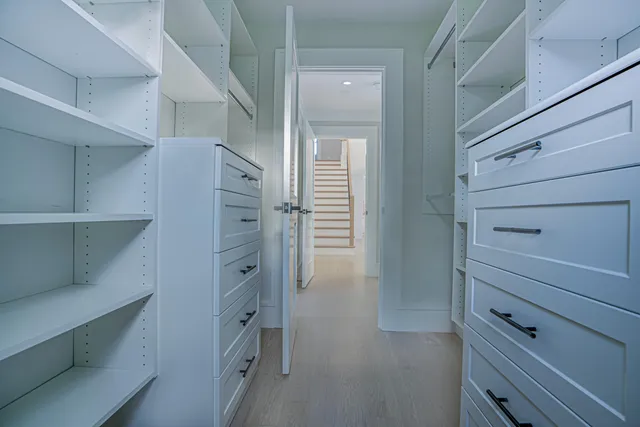 a view of a beach with ocean view