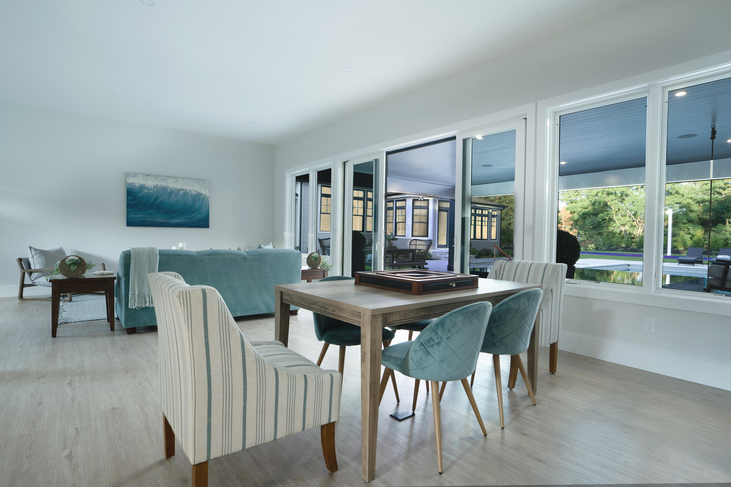171 Searsville Road South Dennis, MA 02660 - Photo 84 of 100 a view of a dining room with furniture window and outside view