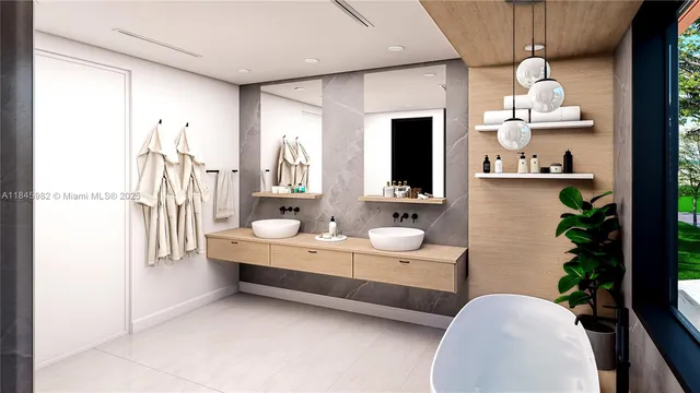 a living room with furniture potted plant and a window