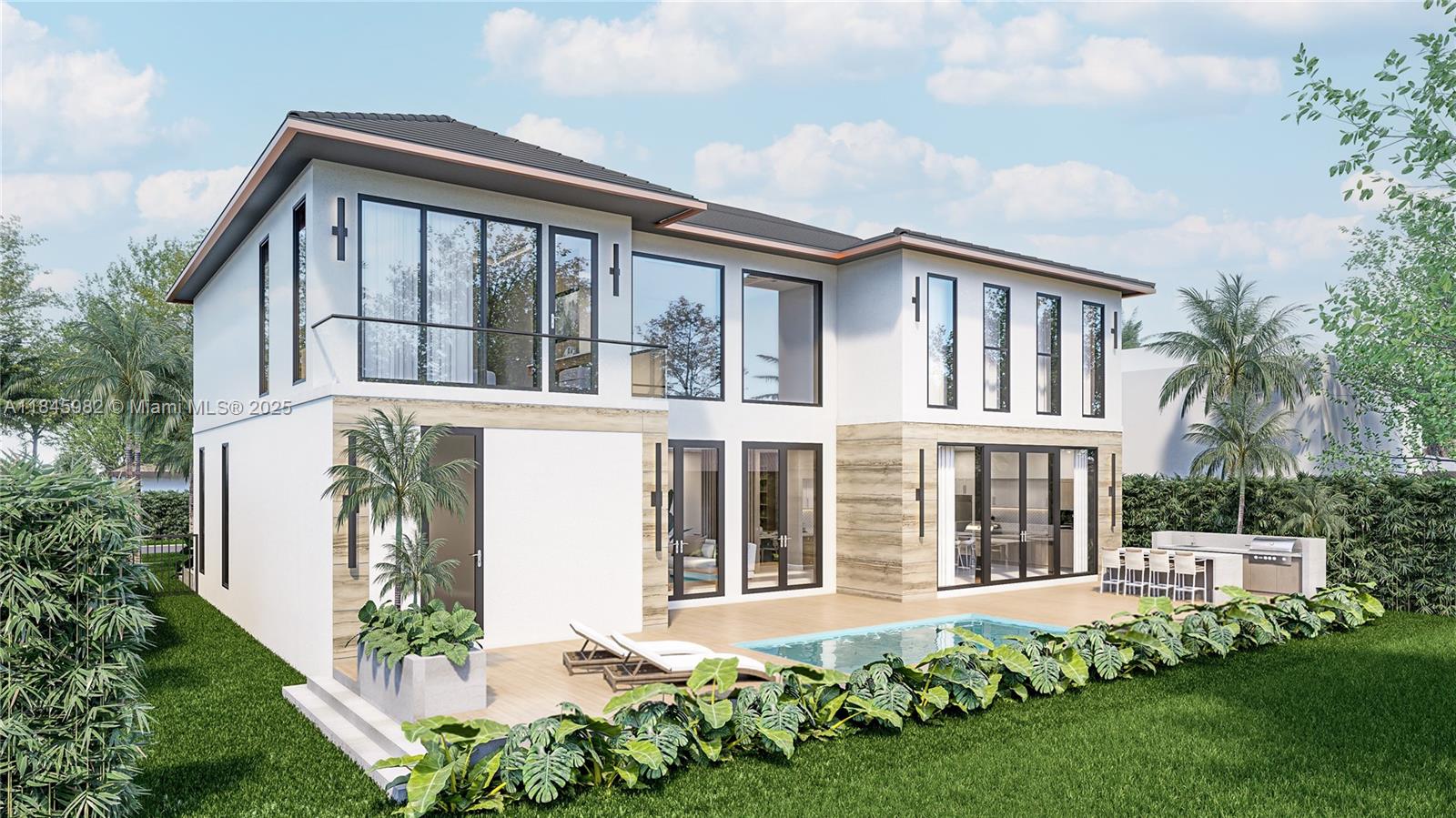 3207 Robbins Road Pompano Beach, FL 33062 - Photo 12 of 12 a front view of a house with a yard