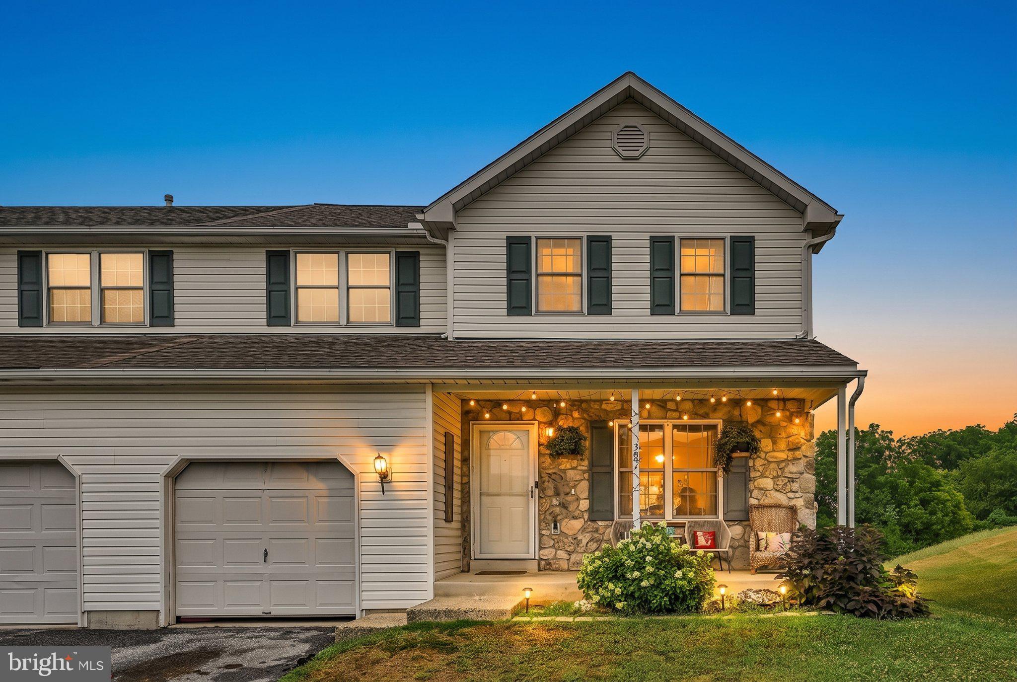 387 Oneida Drive Reading, PA 19608 - Photo 2 of 27 Charming home at twilight glow.